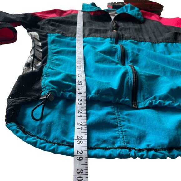 Men’s Hind Colorblock‎ Vintage Zip-up Bicycle Athleisure Active Jacket sz Large - Picture 11 of 13